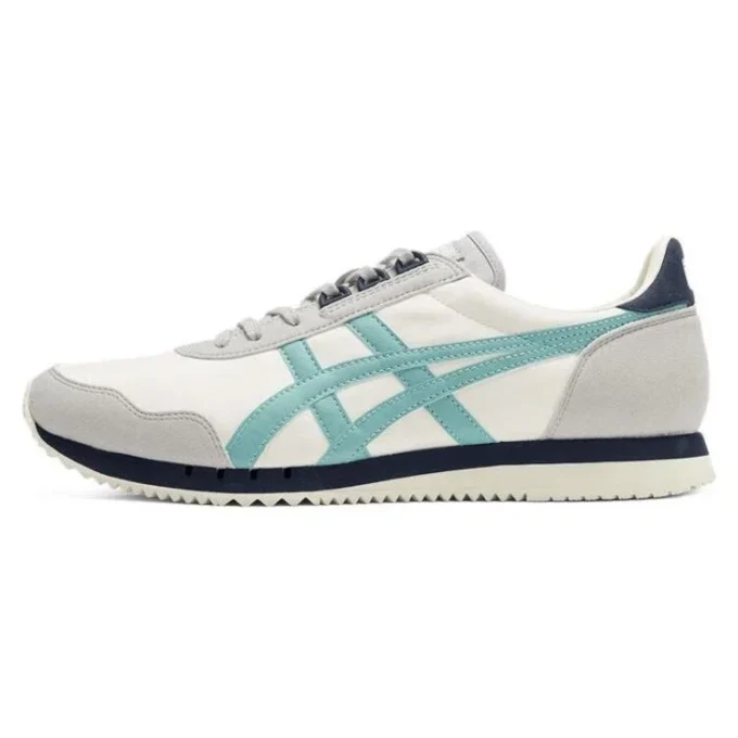 Dualio Marathon løpesko «Cream White Grey Aqua»