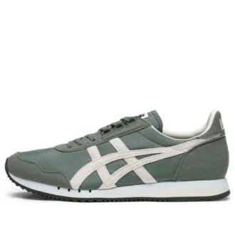 Dualio Marathon løpesko «Green Cream White»