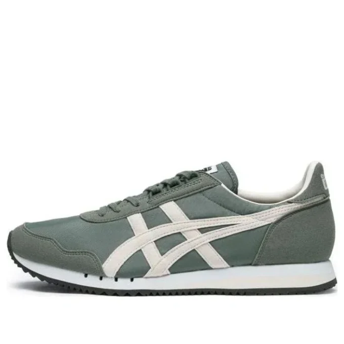 Dualio Marathon løpesko «Green Cream White»