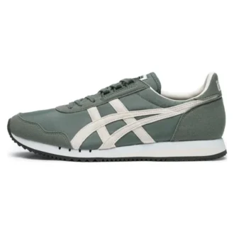 Dualio Marathon løpesko «Green Cream White»