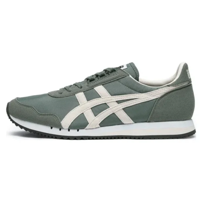 Dualio Marathon løpesko «Green Cream White»
