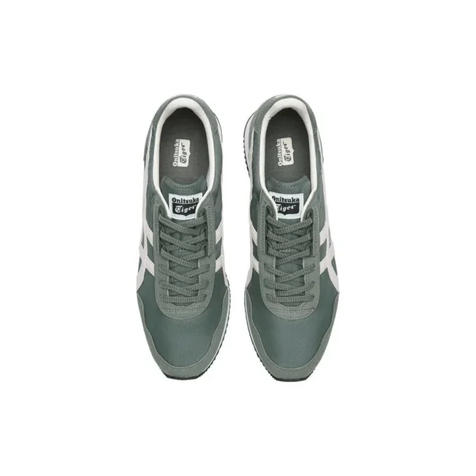 Dualio Marathon løpesko «Green Cream White»