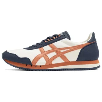 Dualio Marathon løpesko «White Navy Orange»