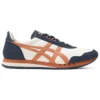 Dualio Marathon løpesko «White Navy Orange»