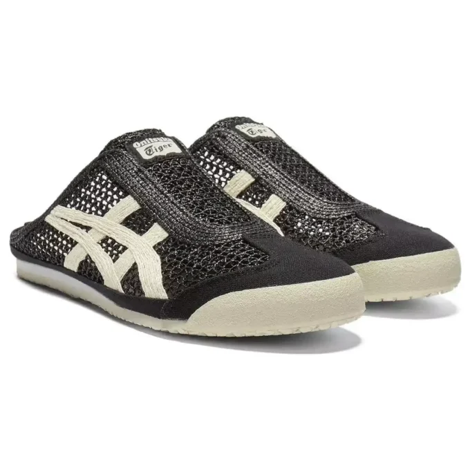 Mexico 66 Sabot «Black Cream»