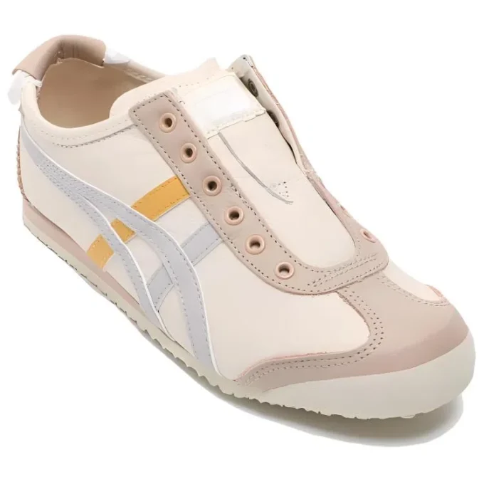 Mexico 66 Slip-On Sneakers «Beige Grey Yellow»