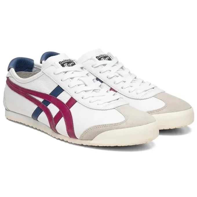 Mexico 66 Slip-On «White Mauve Blue»