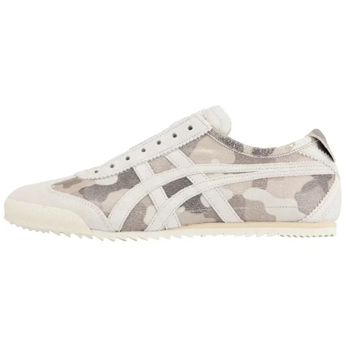 Mexico Slip-On Deluxe «White Grey Camouflage»