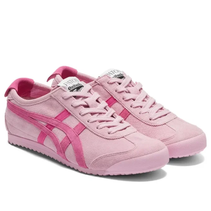 Onitsuka Tiger x PATOU Mexico 66 «Cotton Candy Bright Rose»