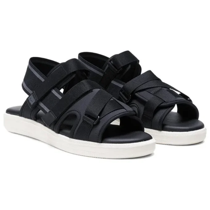 Tokuten Sandal «Black White»