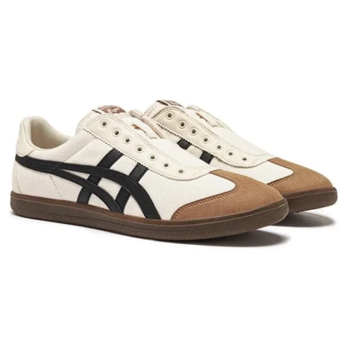 Tokuten Slip-On «White Brown Black»