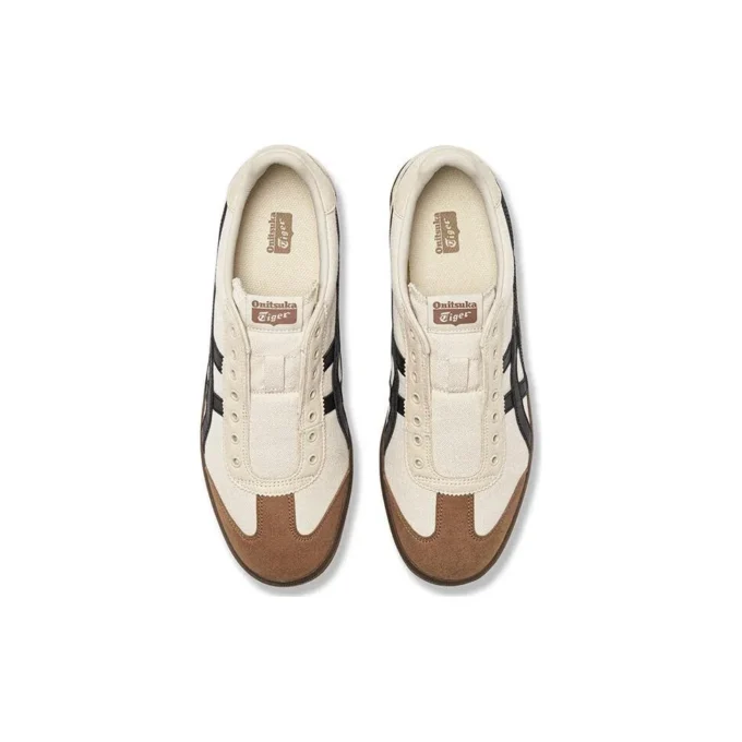 Tokuten Slip-On «White Brown Black»